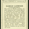 Harold Larwood.