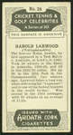 Harold Larwood.