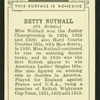 Betty Nuthall.