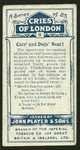 Cats' and dogs' meat!