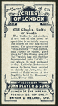 Old cloaks, suits or coats.
