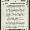 Fair lemons and oranges.