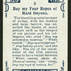 Buy my four ropes of hard onyons [onions].