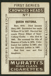 Queen Victoria.