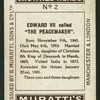 Edward the VII.