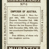 Emperor of Austria.