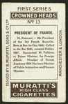 President of France.