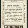 King of Roumania [Romania].