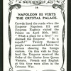 Napoleon III visits the Crystal Palace.