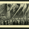 Steam fire engines at the Crystal Palace.