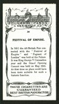 Festival of Empire.