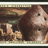 Indian rock dwellings, Colorado.