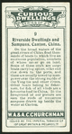 Riverside dwellings and sampans, China.