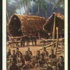 Native huts, South Sea Is.