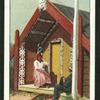 Maori house, New Zealand.
