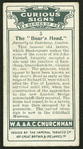 The boar's head.