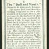 The bull and mouth.