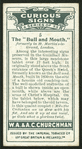 The bull & mouth.