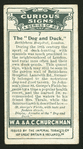 The dog and duck.