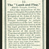 The lamb & flag.