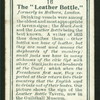 The leather bottle.