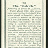 The ostrich.