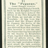 The pegasus or winged horse.