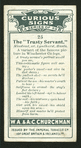 The trusty servant.