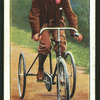 A notable tricyclist - F.T. Bidlake.