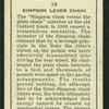 Simpson lever chain.