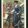 Lady cyclist, 1896.