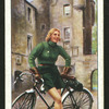 Lady cyclist, 1939.