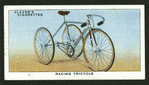 Racing tricycle.