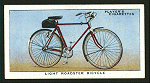 Light roadster bicycle.