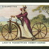Lady's pedestrian hobby-horse.