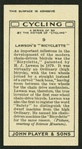 Lawson's bicyclette.