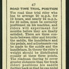 Road time trial position.