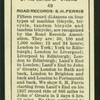 Road records: S.H. Ferris.