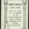 Jimmy Durante.