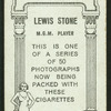 Lewis Stone.
