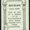 Ruth Selwyn.
