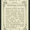 Madeleine Carroll.
