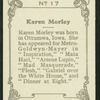 Karen Morley.