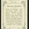 Miriam Hopkins.