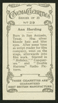 Ann Harding.