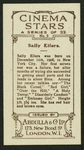 Sally Eilers.