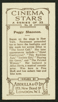 Peggy Shannon.