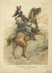 Nederlanden (Domin. Française). 14-e Régiment de Cuirassiers. Cavalier. (1812)