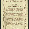 Elsie Randolph.
