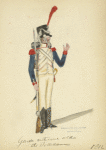 France (Pays Bas). Garde nationale [d'Amsterdam. Soldaat [?]  (1812)